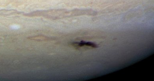 Hubble took picture of Jupiter's scar